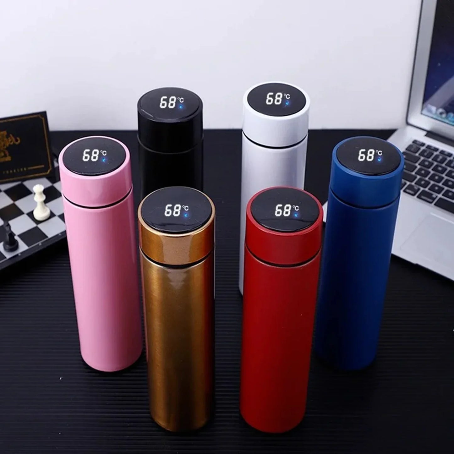 500ml Stainless Steel Reusable Insulated Water Bottle
