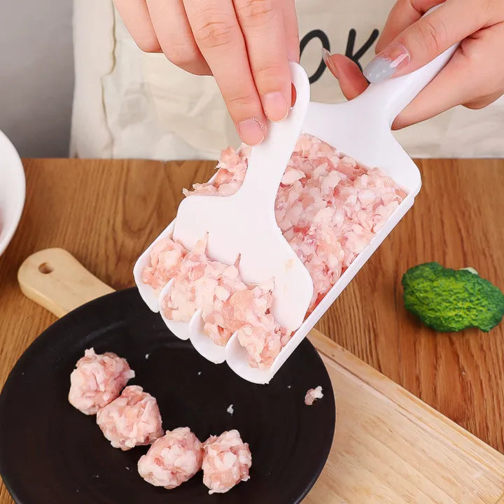 4-Row Meatball & Pakora Maker Mold — Easy Shaping Tool