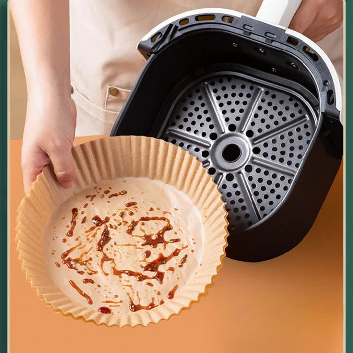 50-Piece Air Fryer Disposable Paper Liners