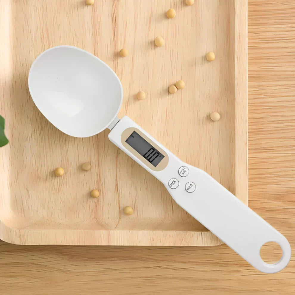 Digital Display Kitchen Scale Spoon — Rechargeable Precise