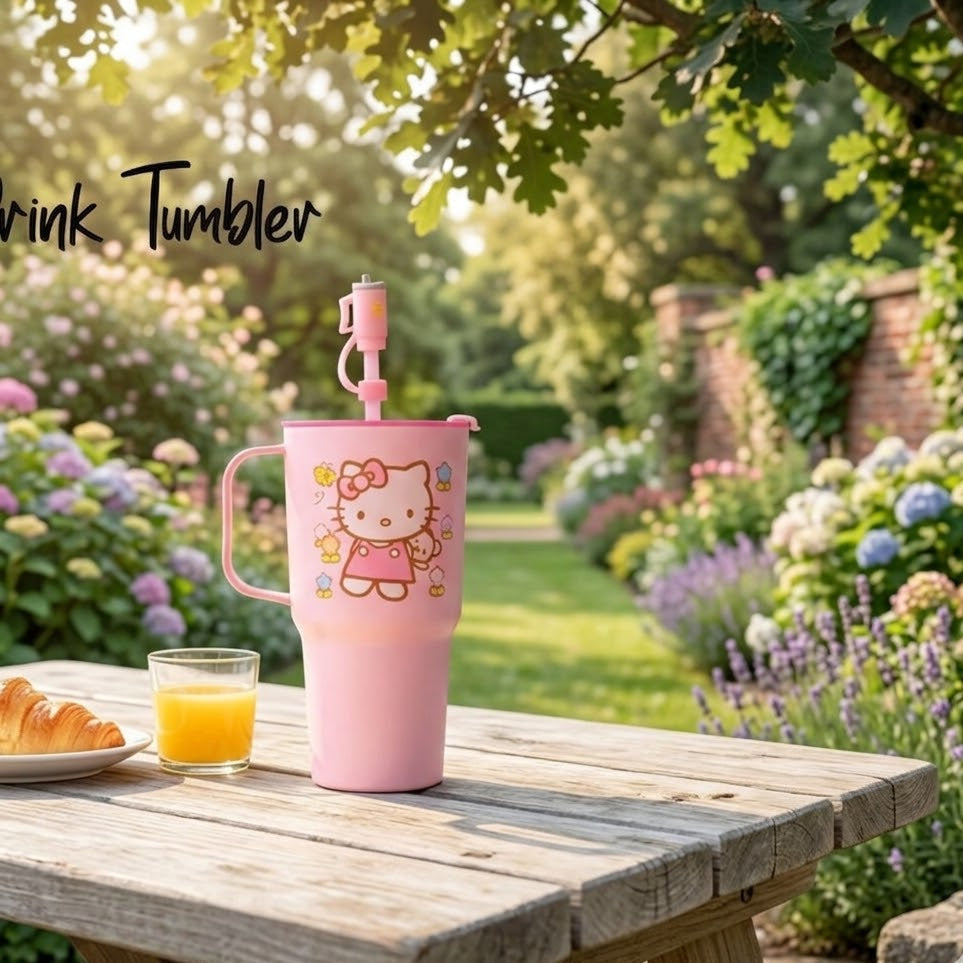BPA-Free Cute Plastic Tumbler Assorted