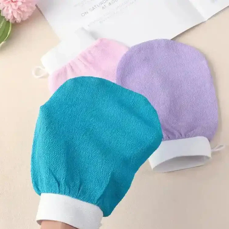 Soft Exfoliating Shower Bath Glove — Deep Skin Scrubber
