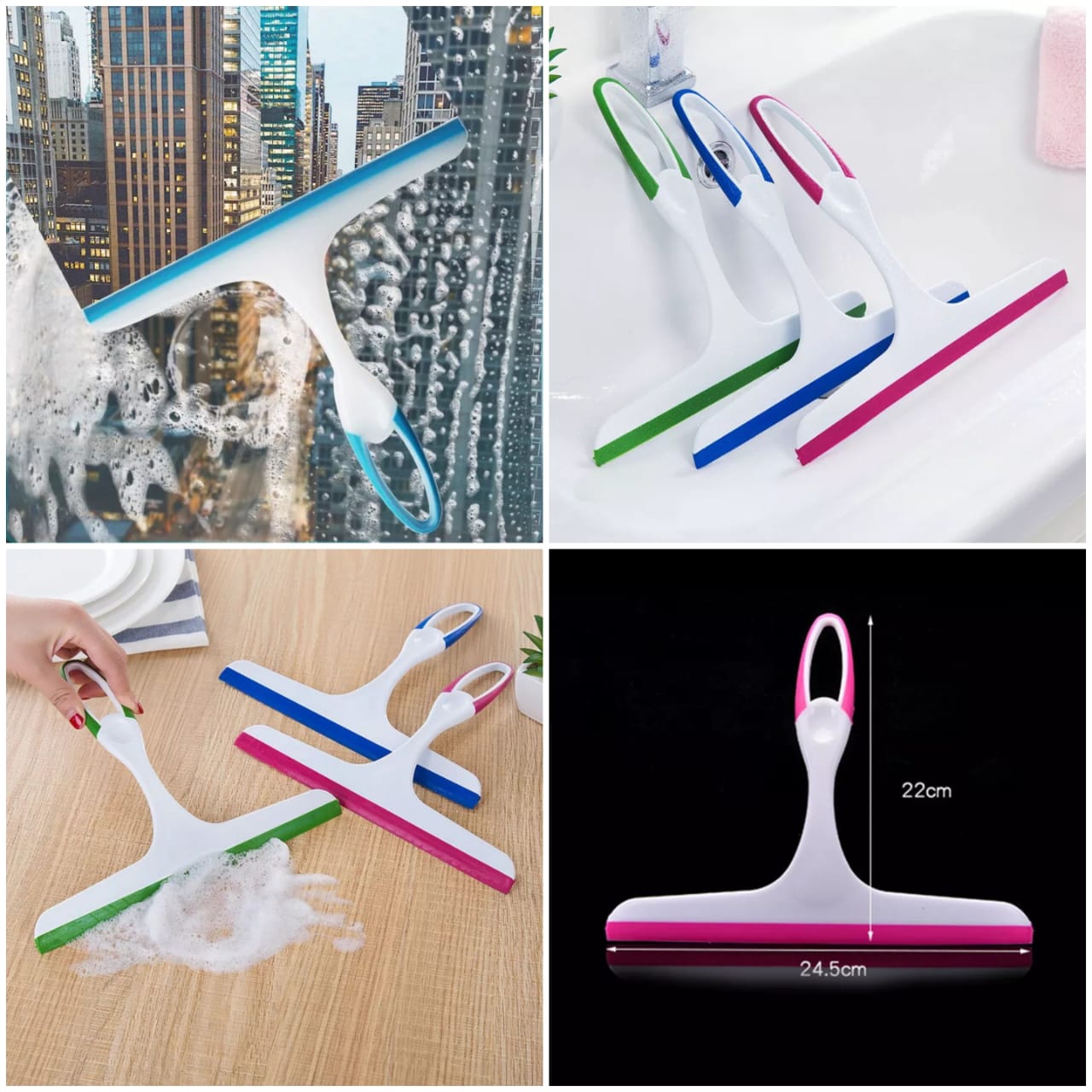 Multi-Use Mini Window Scraper Wiper, Home and Living