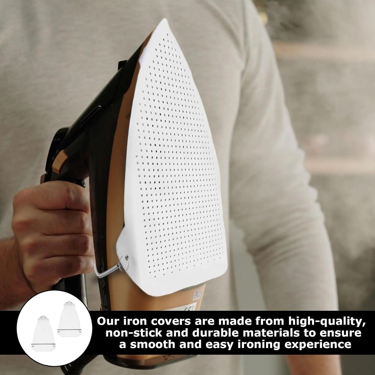 Non-Stick Heat Resistant Iron Protector Cover