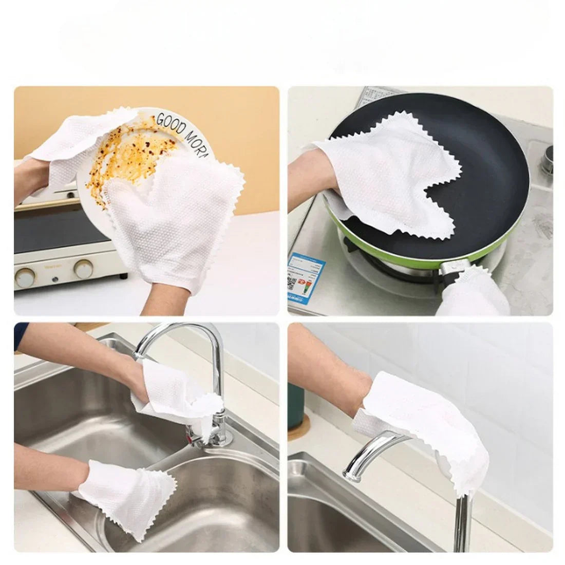 10-Piece Multifunctional Cleaning Gloves