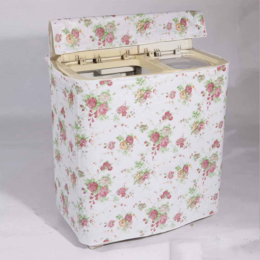 Dustproof Double Washing Machine Cover