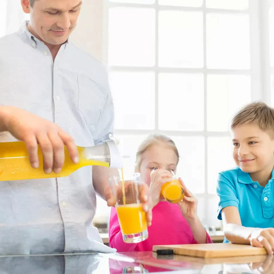 Square Airtight BPA-Free Liquid Storage Bottle
