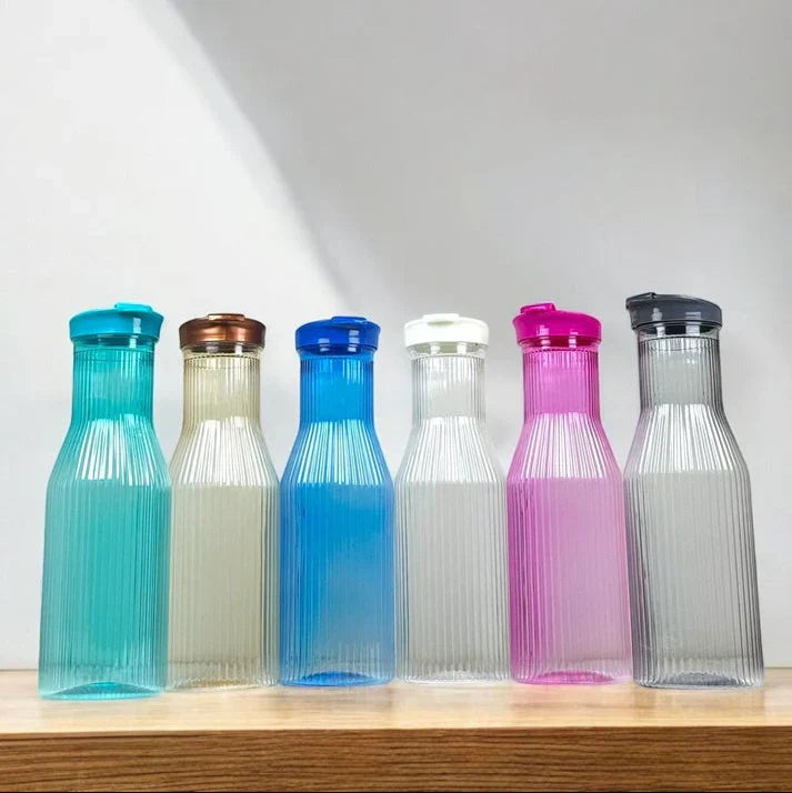Linear Design Water Bottle – Plastic