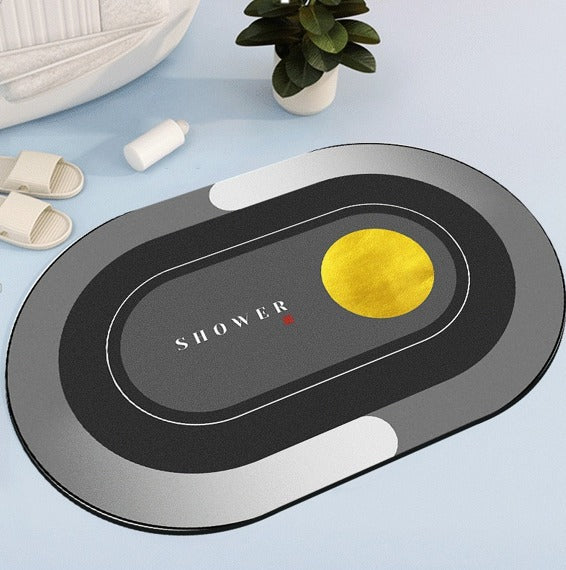Water Absorbent Mats For Anti-Slip Control