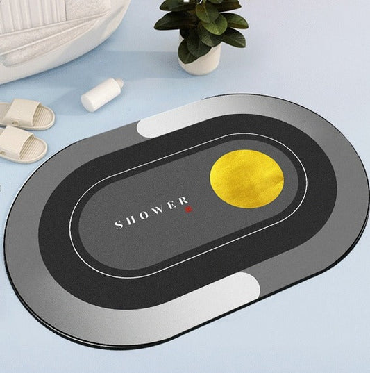 Water Absorbent Mats For Anti-Slip Control