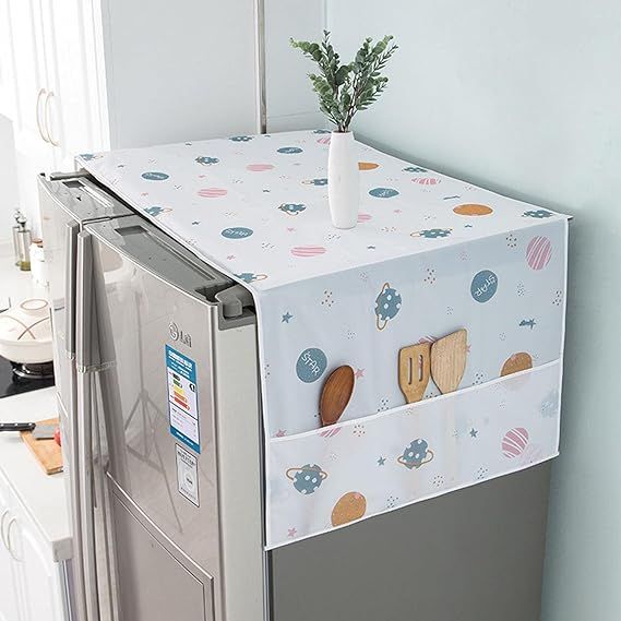 Transparent Fridge Shelf Liner & Refrigerator Organizer Cover
