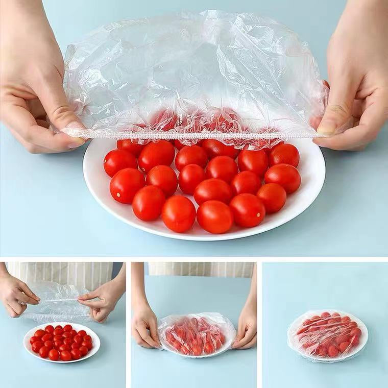 100 Pcs Disposable Food Wrap, Kitchen Accessories 