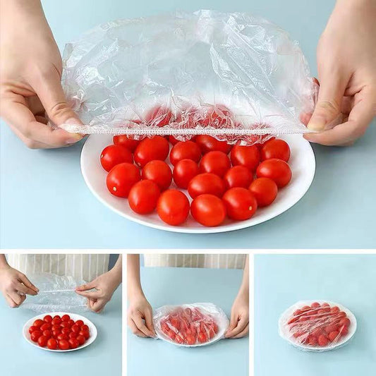 100 Pcs Disposable Food Wrap, Kitchen Accessories 