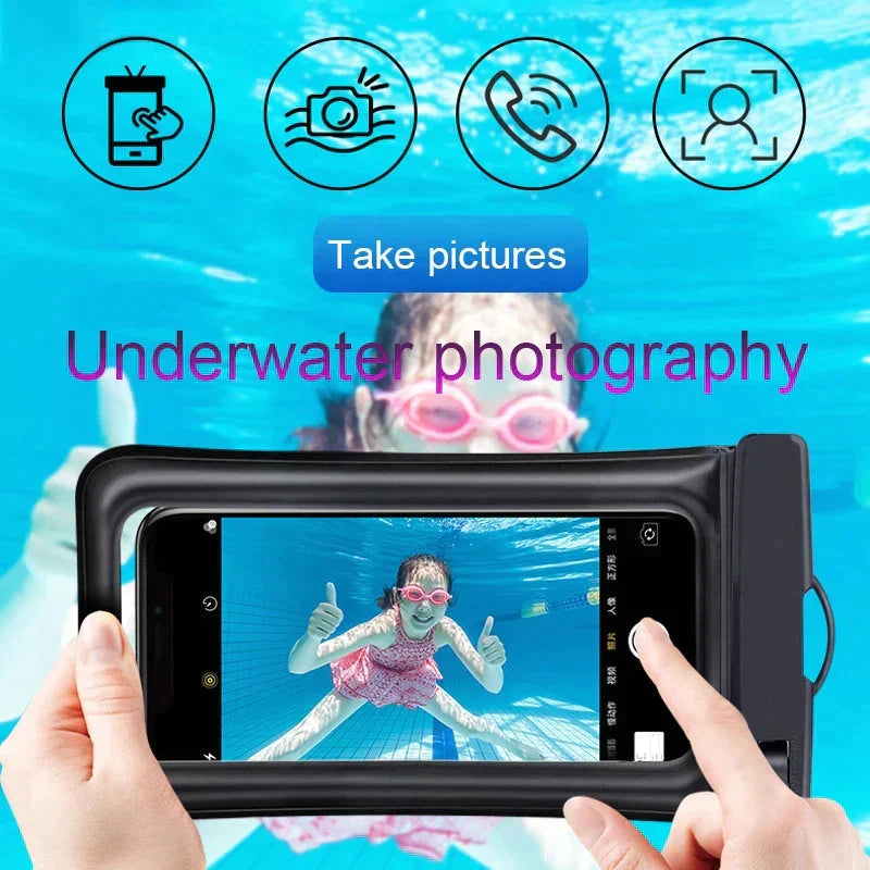 Universal Waterproof Phone Case — Underwater Pouch All Sizes