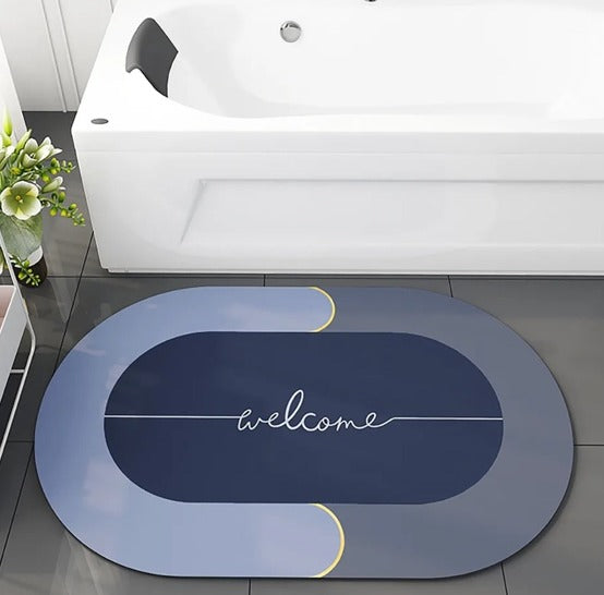 Water Absorbent Mats For Anti-Slip Control
