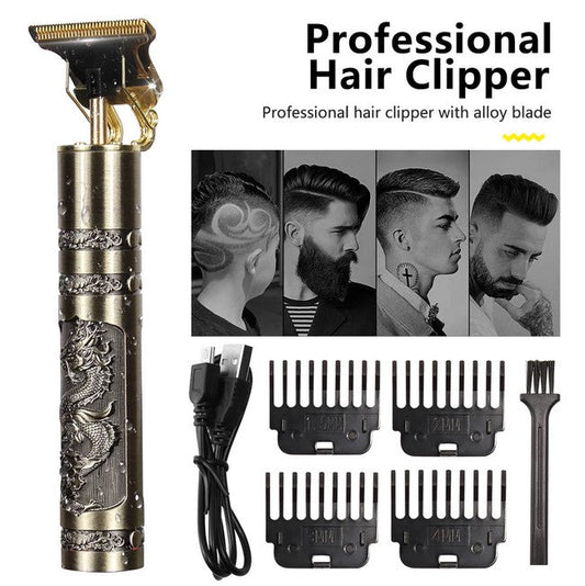 T9 Rechargeable Hair Clipper & Beard Shaver For Men