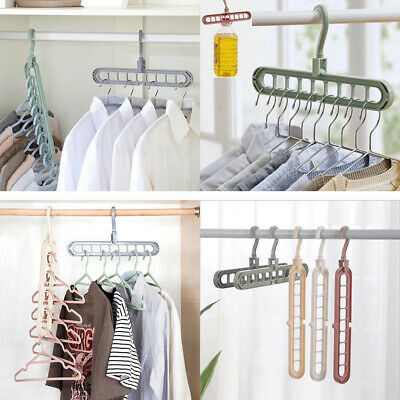 9-Hole Multifunctional Folding Hanger