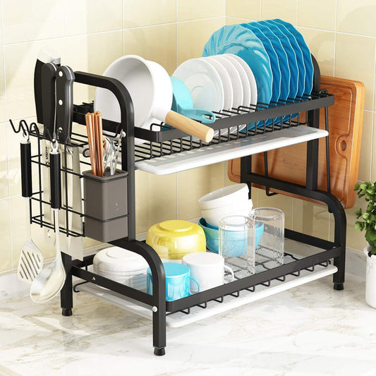 2-Tier Kitchen Dish Drying Stand