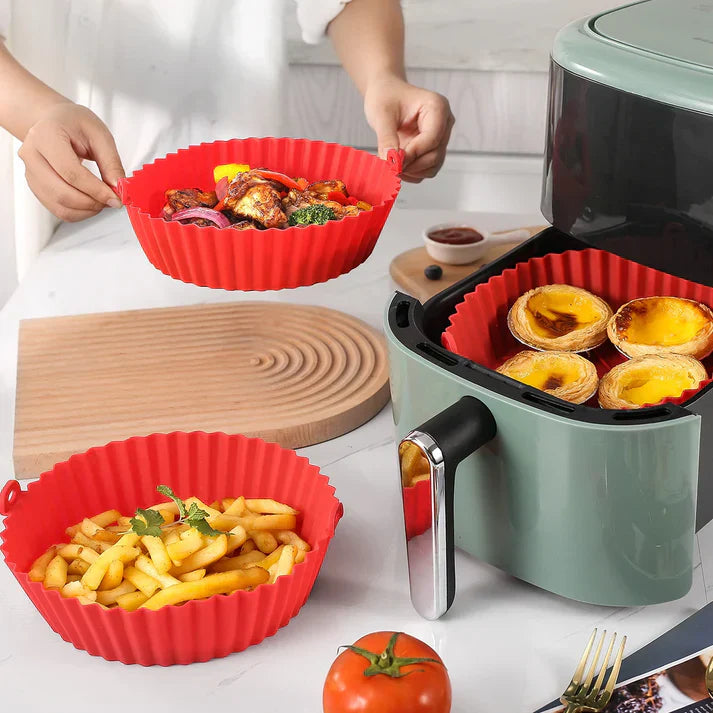 Reusable Silicone Air Fryer Liner Basket