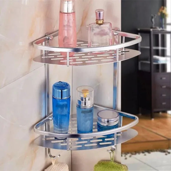 Modern Aluminum Wall Corner Rack