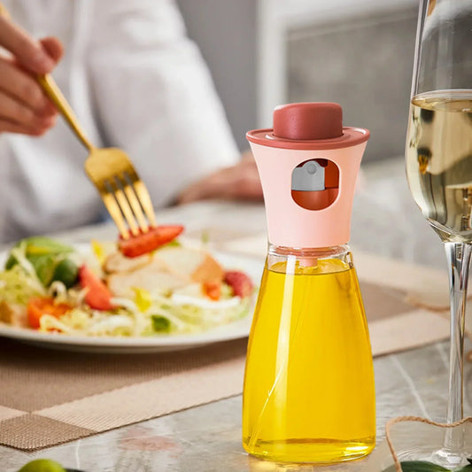 200ml Oil Sprayer – Ideal for Olive Oil, Vinegar & Sauces, Kitchen Accessories 