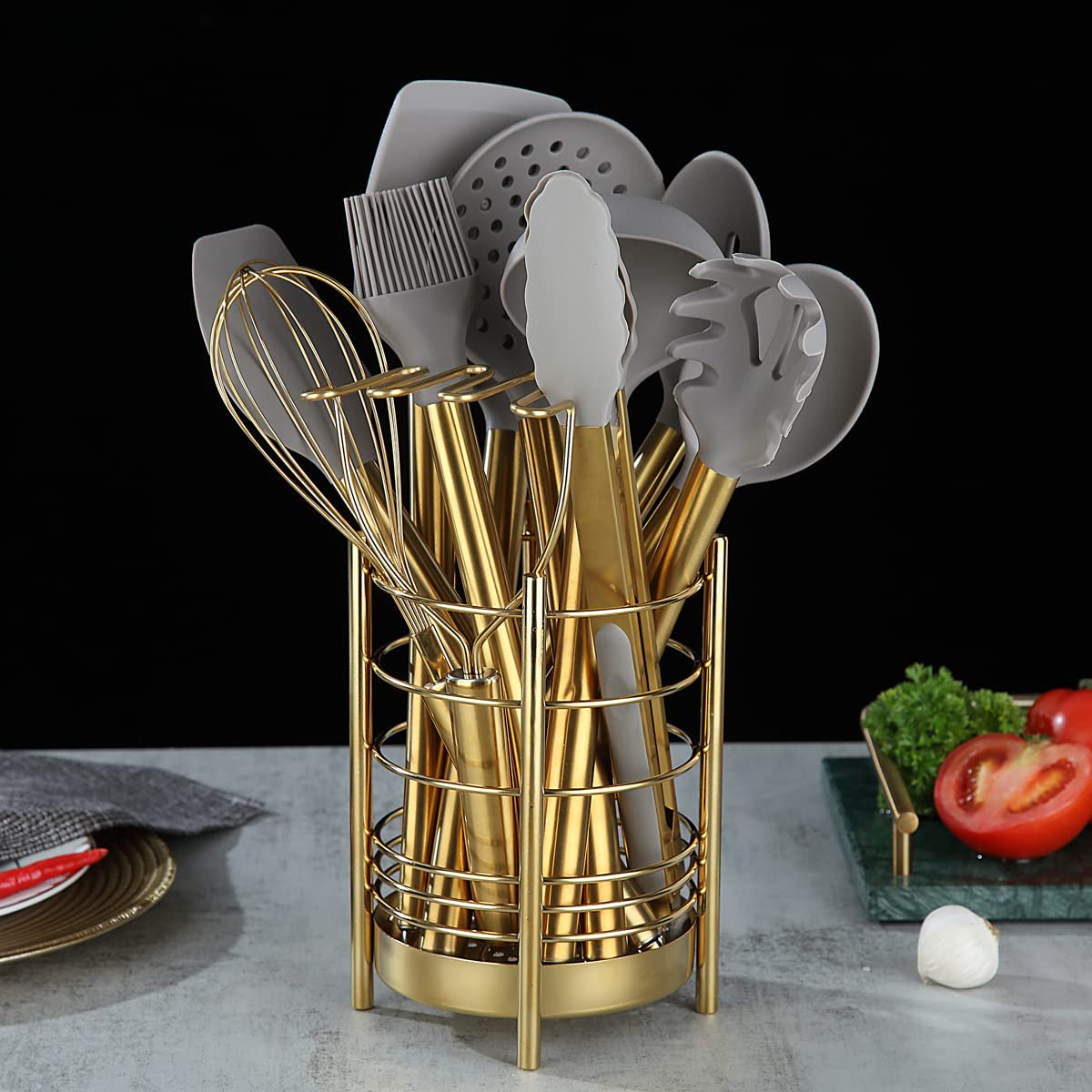 22Pcs Silicone Kitchen Tools Set – Stylish & Long Lasting, Kitchen Accessories 