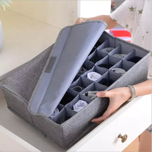 24 Grid Organizer – Strong Fabric, Wardrobe and Organizer 
