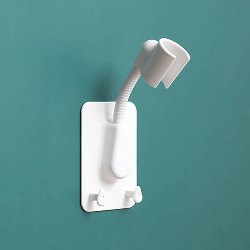 360° Adjustable No-Drill Self-Adhesive Shower Head Holder