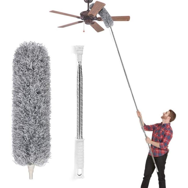 100cm Extra-Long Handle Flexible Cleaning Brush Tool