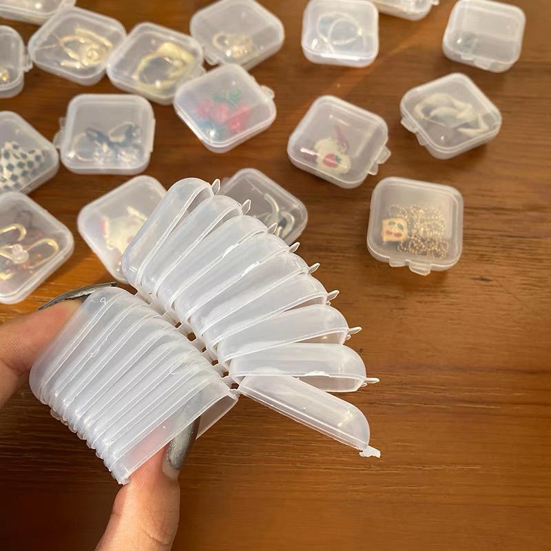 Transparent Portable Mini Jewellery & Ring Storage Box