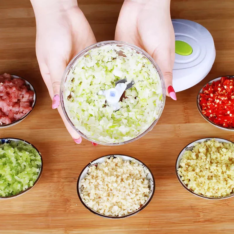 Portable High-Speed Vegetable & Fruit Chopper