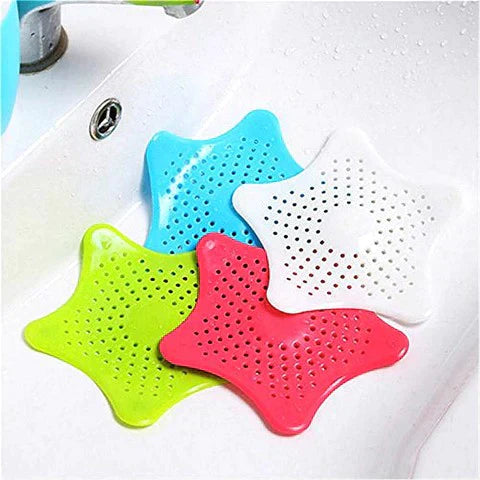 Silicone Star Shaped Sink Strainer & Drain Cover