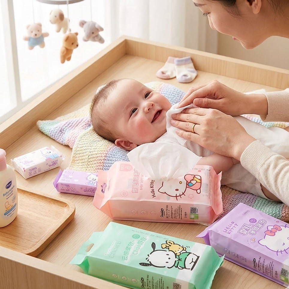 48Pcs Fresh & Clean Face Wipes