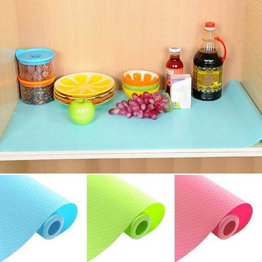 4-Piece Waterproof Anti-Slip And Anti-Skid Non-Adhesive Plastic Mats For Multipurpose