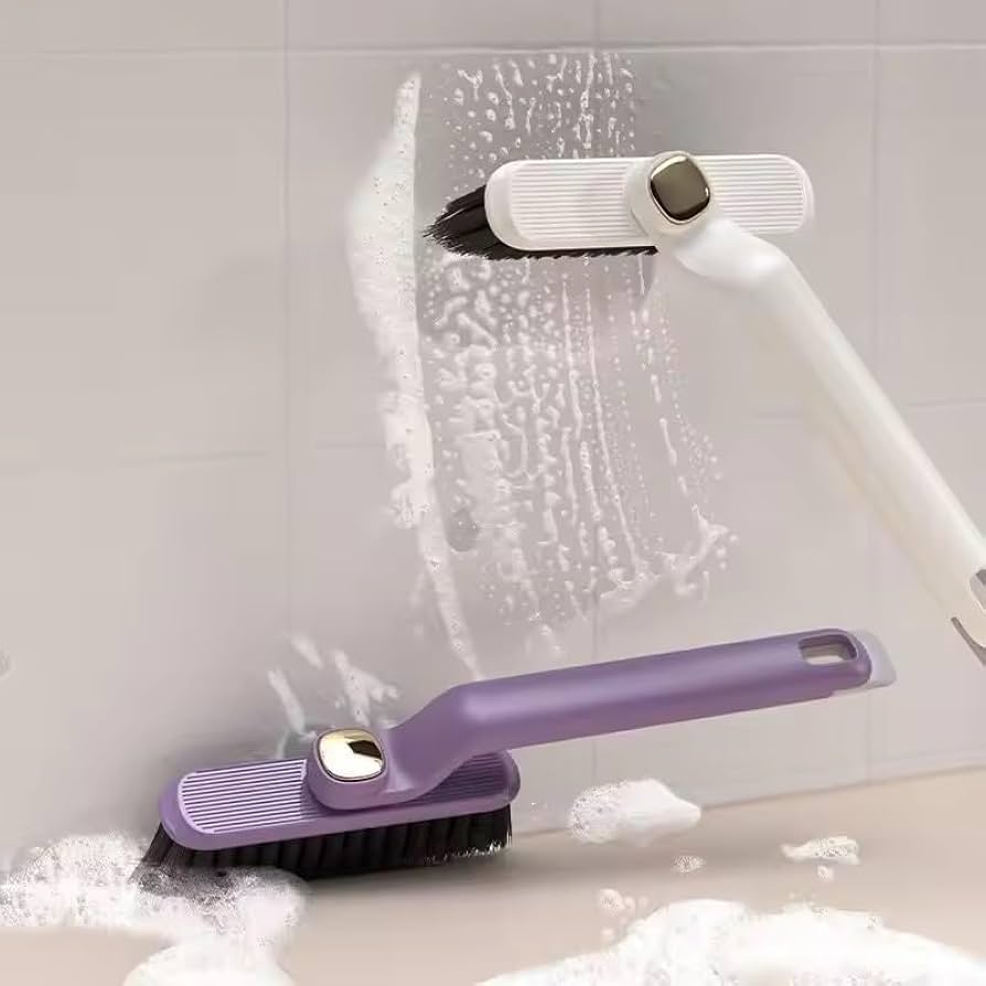 V-Shaped Rotating Hard Bristle Gap Cleaning Brush