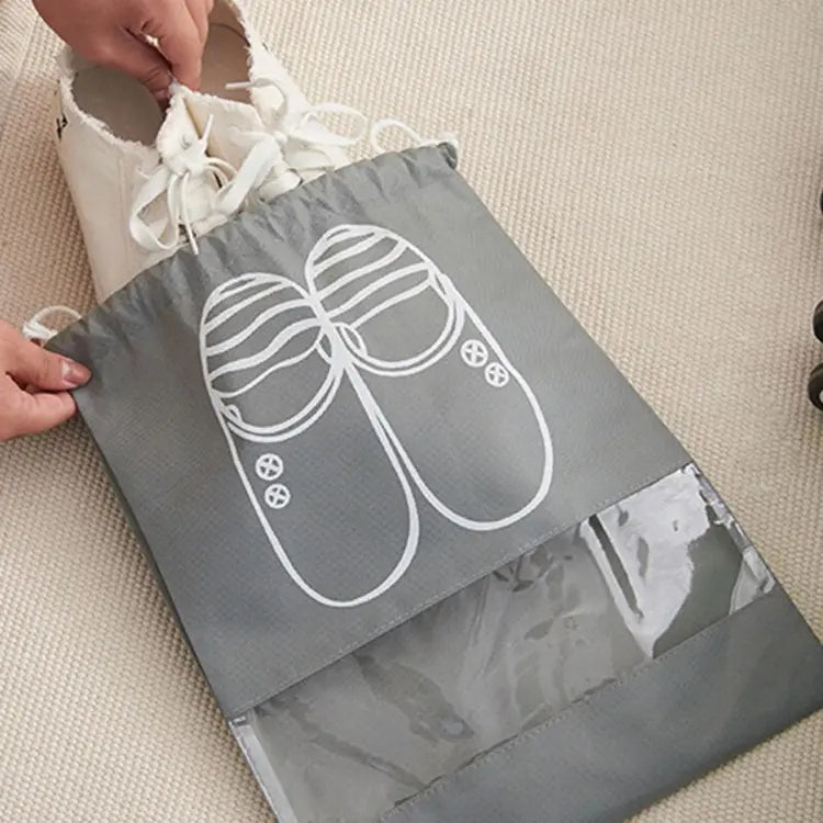 5-Piece Portable Travel Shoe Storage Bags