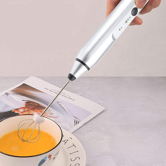 2-In-1 Rechargeable Milk Frother & Coffee Beater