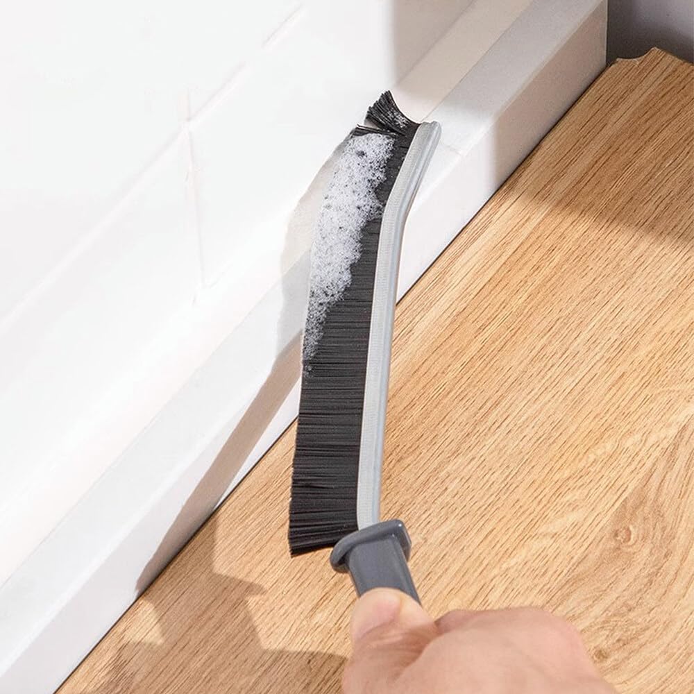 2-Piece Hard-Bristled Gaps Cleaning Brush