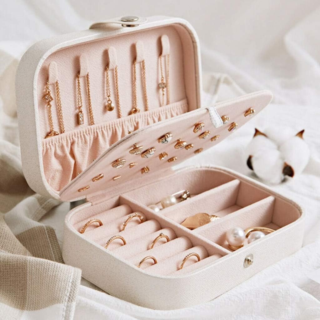 Korean Ins Style Portable Jewellery Storage Box — Aesthetic