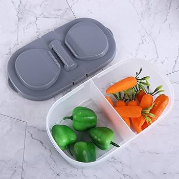 Dual-Compartment Leakproof Food Prep & Storage Container