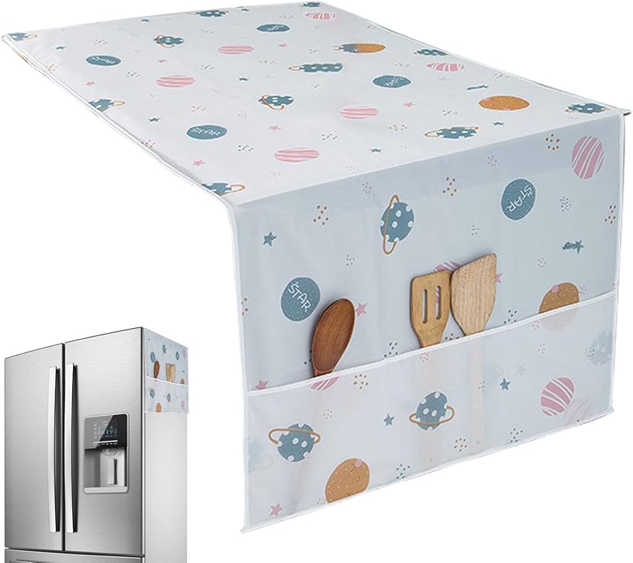 Transparent Fridge Shelf Liner & Refrigerator Organizer Cover