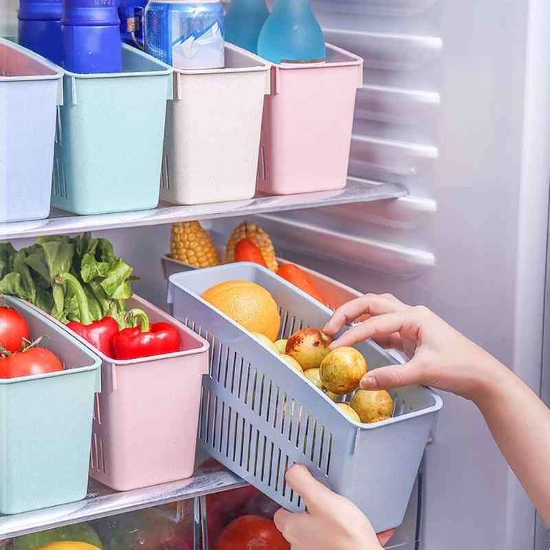Fridge Organizer Storage Basket For Fruits & Vegetables