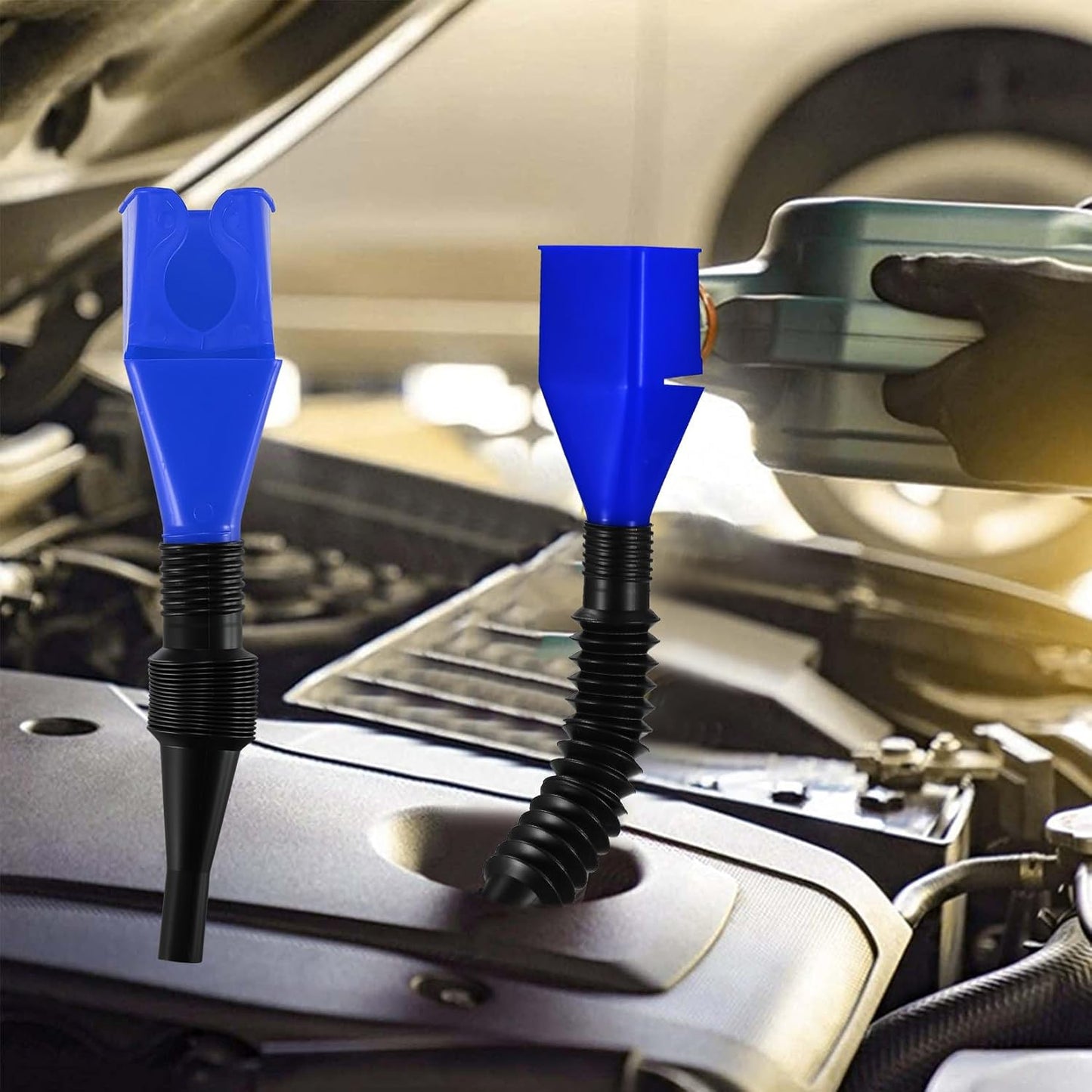 Multi-Purpose Flexible Oil Funnel & Pouring Tool