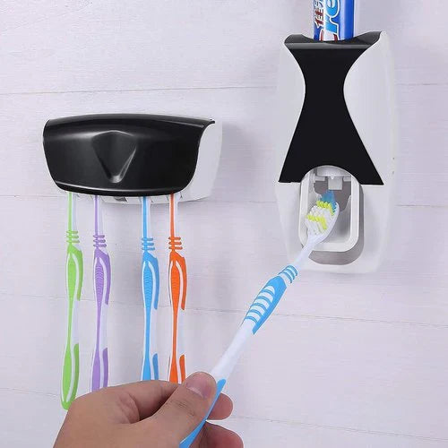 Wall-Mounted Toothpaste Tube Holder — Bathroom Organizer
