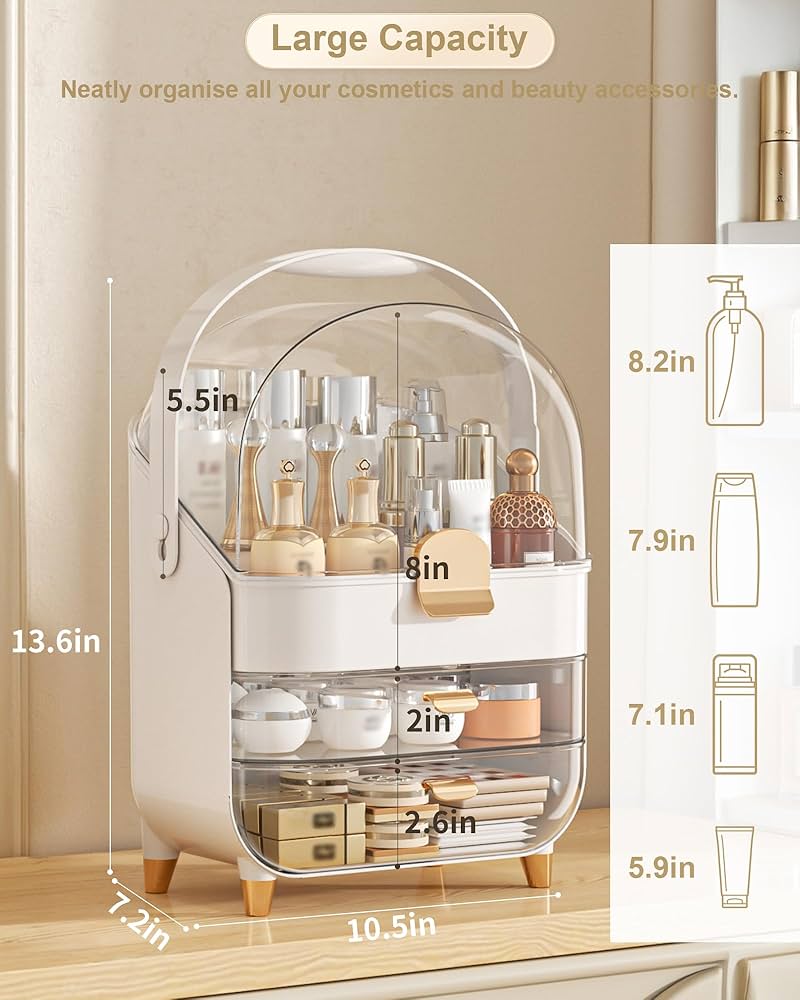 Multi-Compartment Dressing Case Organizer