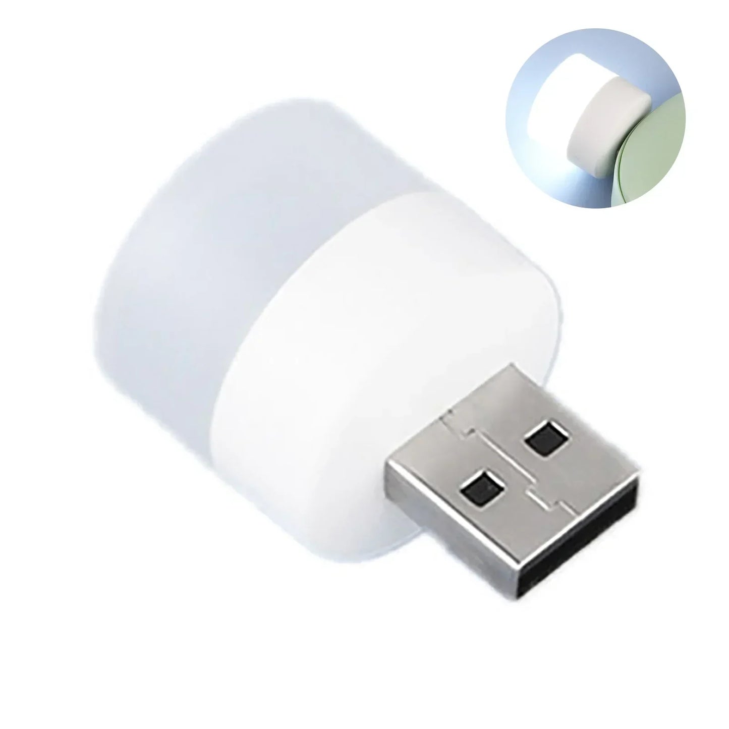 3-Piece Portable Mini Usb Led Bulb Night Light