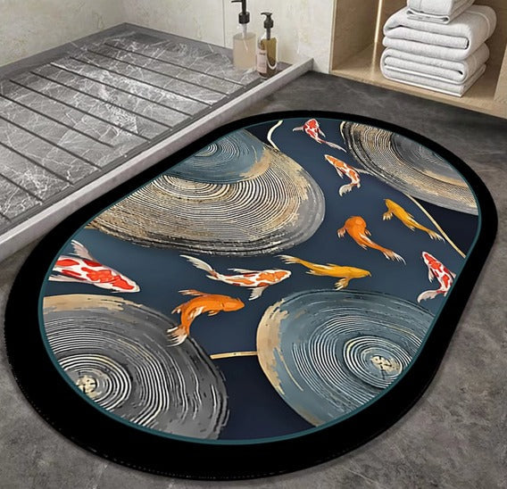 Water Absorbent Mats For Anti-Slip Control