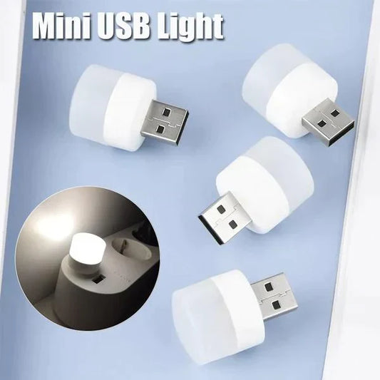3-Piece Portable Mini Usb Led Bulb Night Light