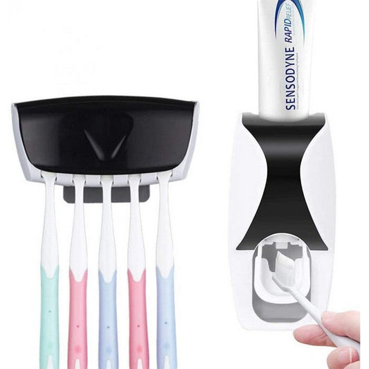 Wall-Mounted Toothpaste Tube Holder — Bathroom Organizer