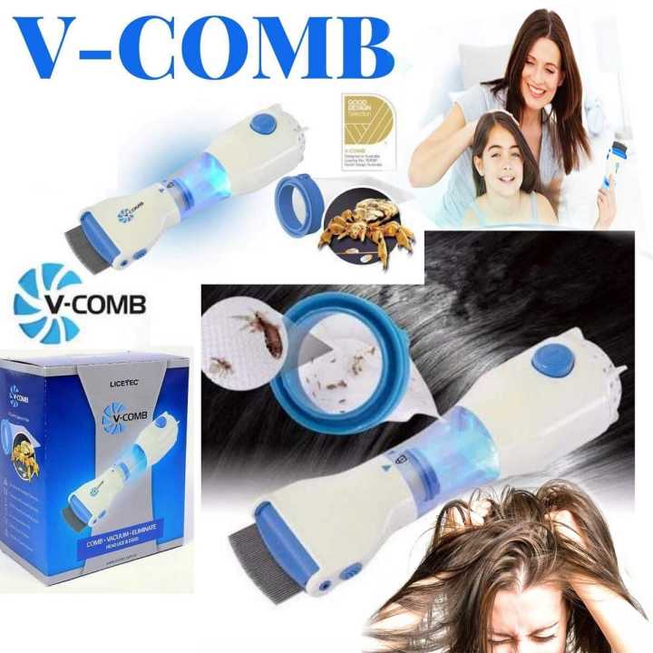 V-Comb Electric Lice & Nit Removal Device